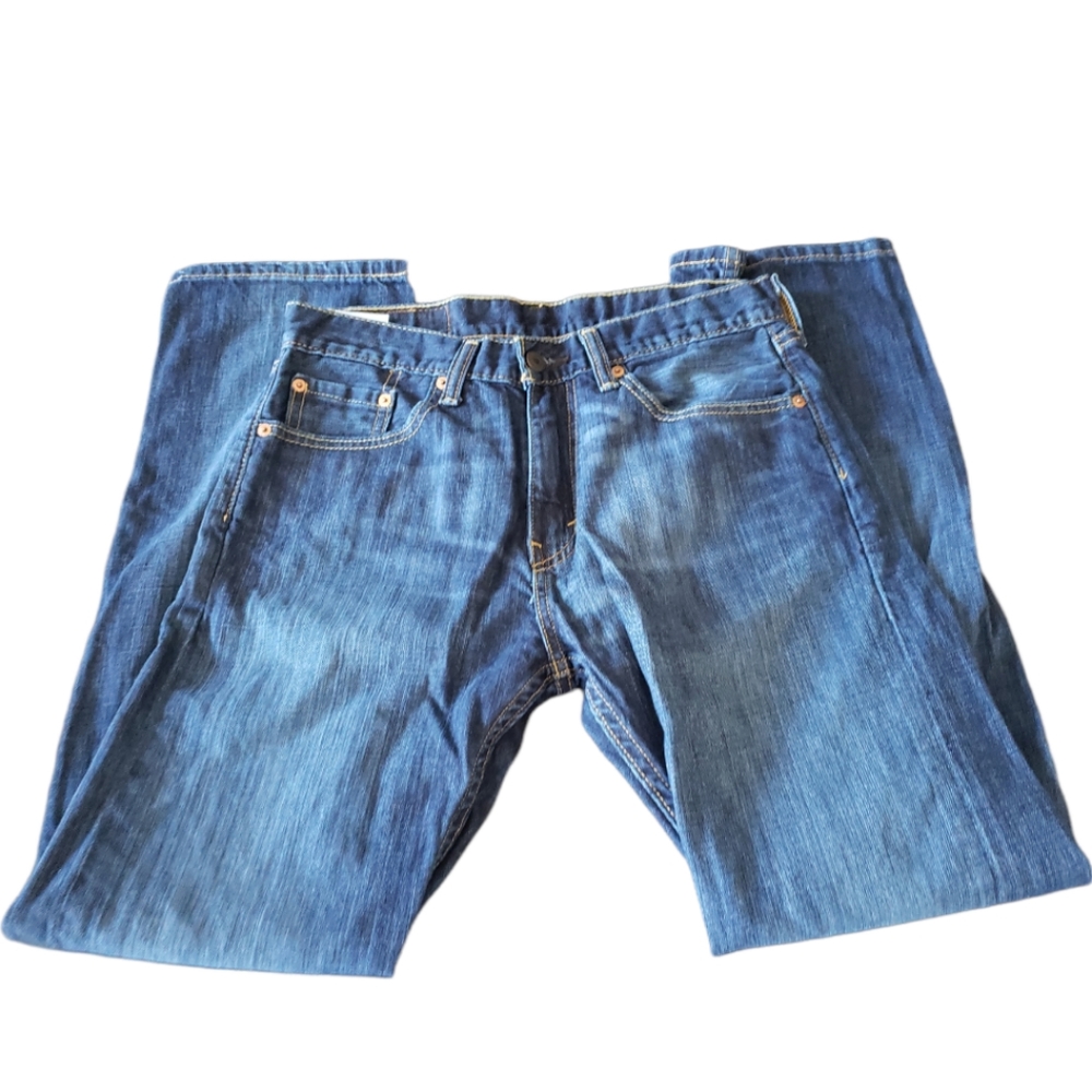 505 Dark Blue Levi's Denim Jeans